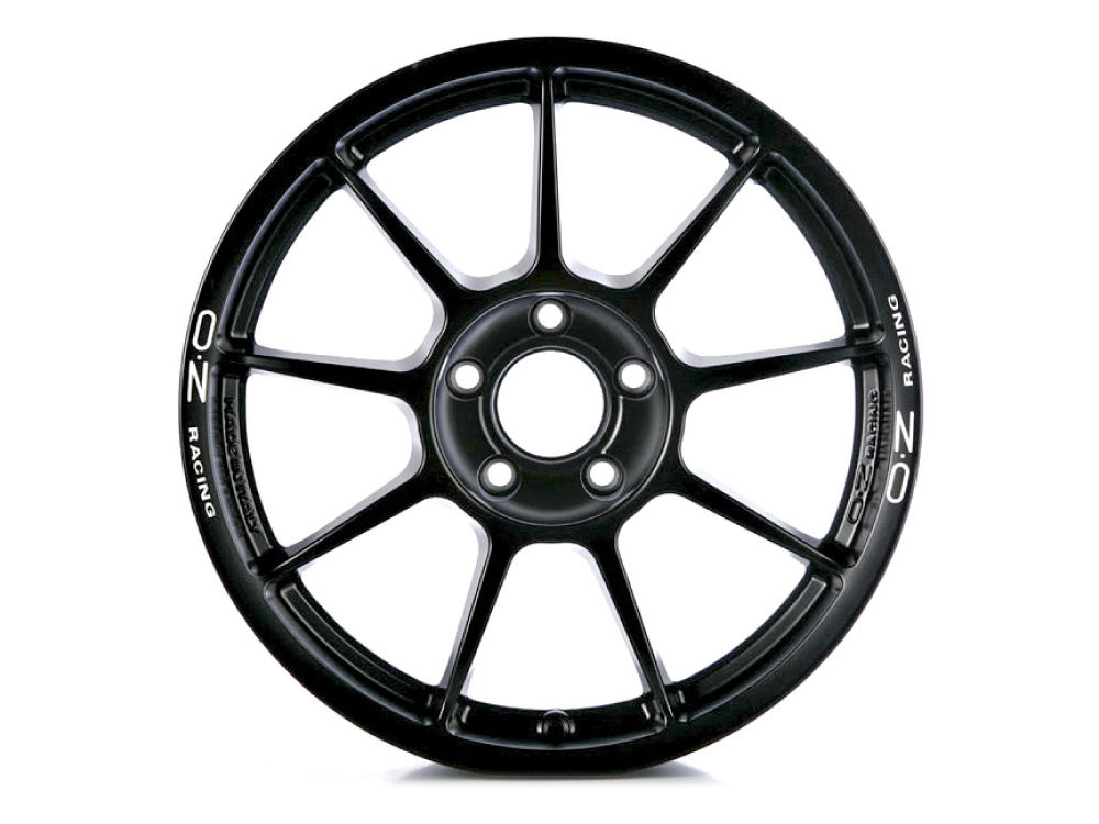 OZ CHALLENGE HLT 10.0x18 5x114.3 ET25 MATT BLACK WHITE LETTERING Felgen