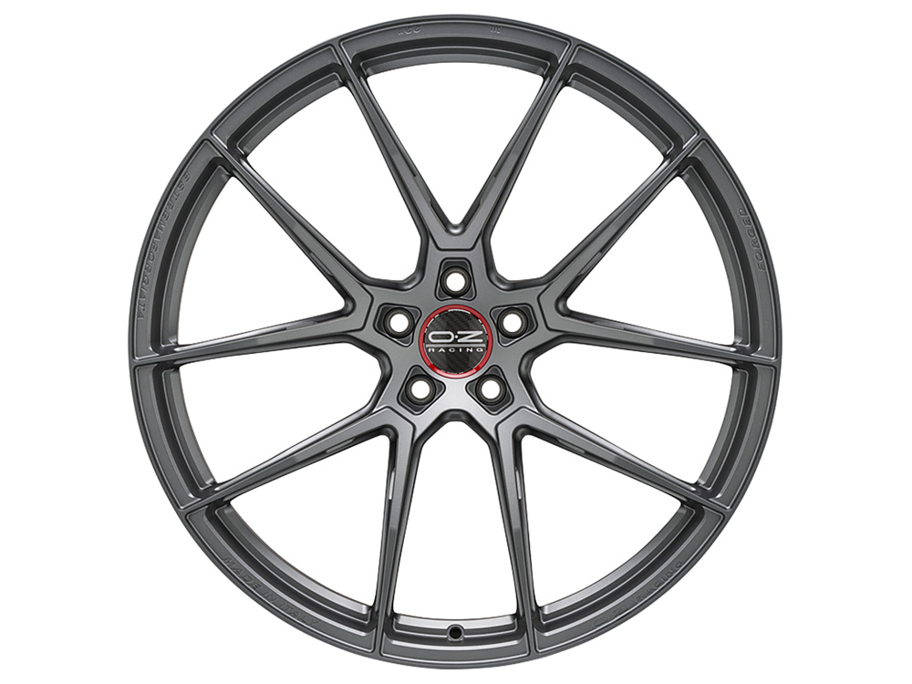 Image of OZ ESTREMA FORGIATA 9.5x20 5x112 ET20 GRIGIO CORSA BRIGHT Felgen