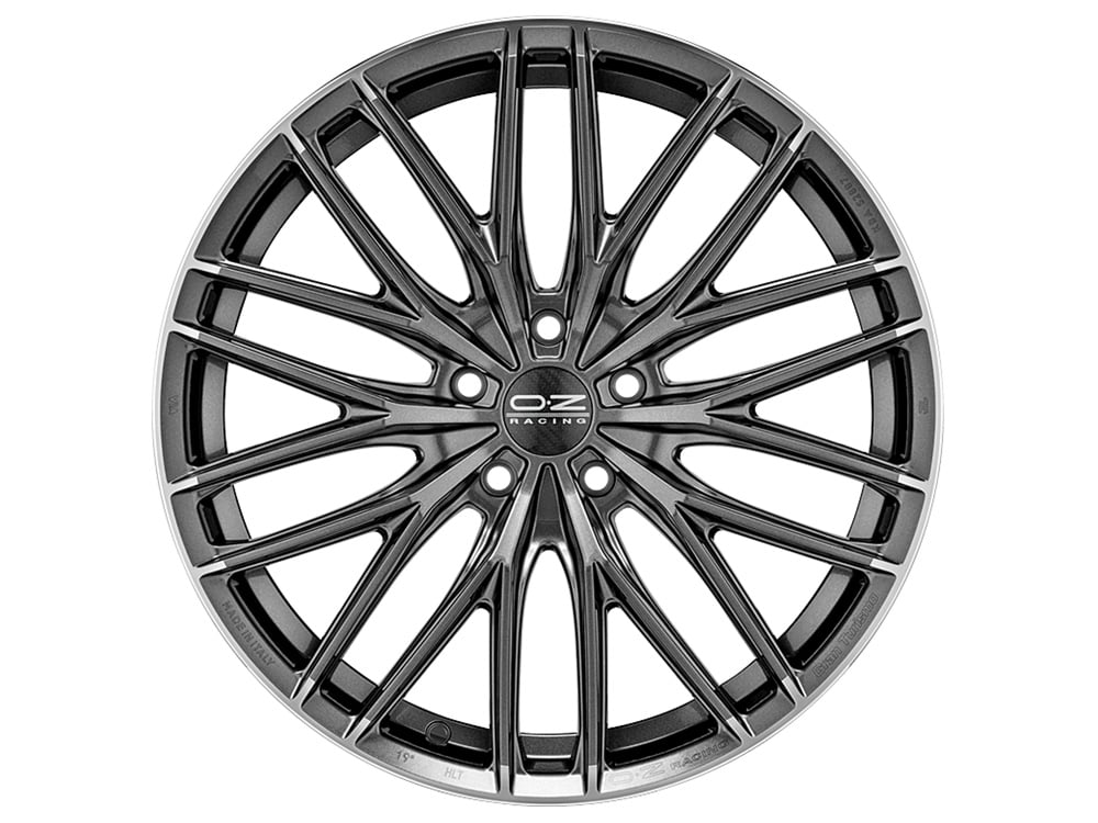 OZ GRAN TURISMO HLT Felge 10.0x20 5x112 ET35 STAR GRAPHITE DIAMOND LIP