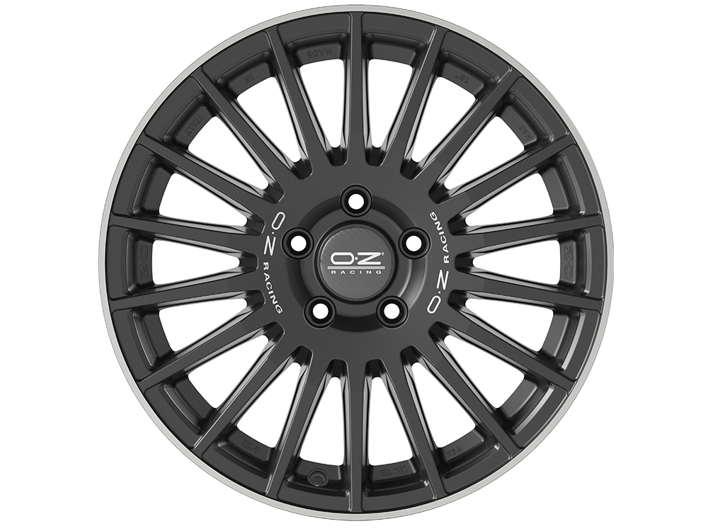 Felgen OZ RALLY DESERT 8.0x18 6x139.7 ET45 Matt Black Silver Let. Diamond Lip
