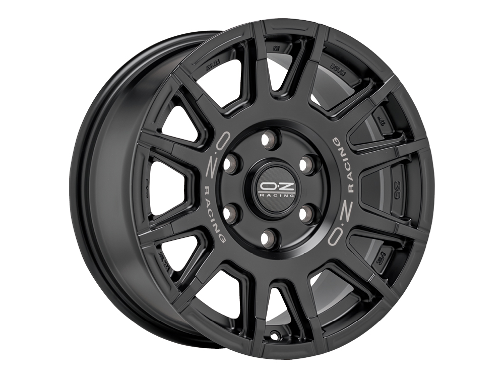 Image of Felgen OZ RALLY LEGEND 8.0x17 6x130 ET35 Matt Black + Dark Lettering