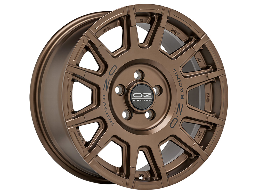 Image of Felgen OZ RALLY LEGEND 8.0x17 5x127 ET20 Matt Bronze + Black Lettering