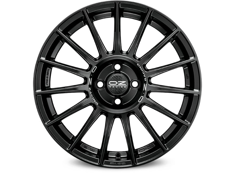 Felgen OZ SUPERTURISMO LM 7.5x17 4x100 ET35 Matt Black Silver Lettering