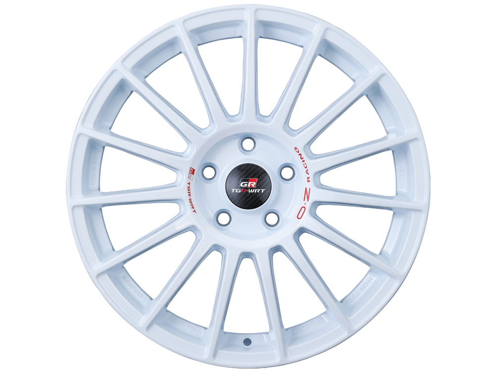 Image of Felgen OZ SUPERTURISMO TGR-WRT 8.0x18 5x114.3 ET45 Race White + Red Lettering