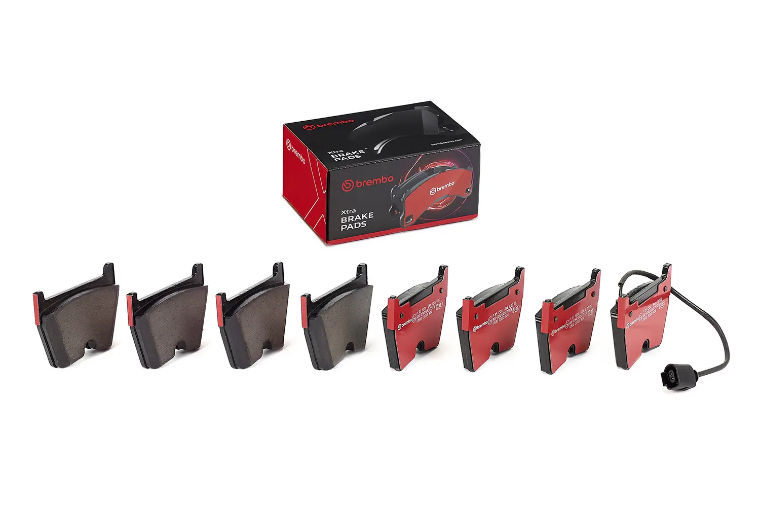 Image of Bremsbeläge Vorne Brembo HP-2000 für AUDI A3 Limousine (8VS, 8VM) RS3 quattro 400ps