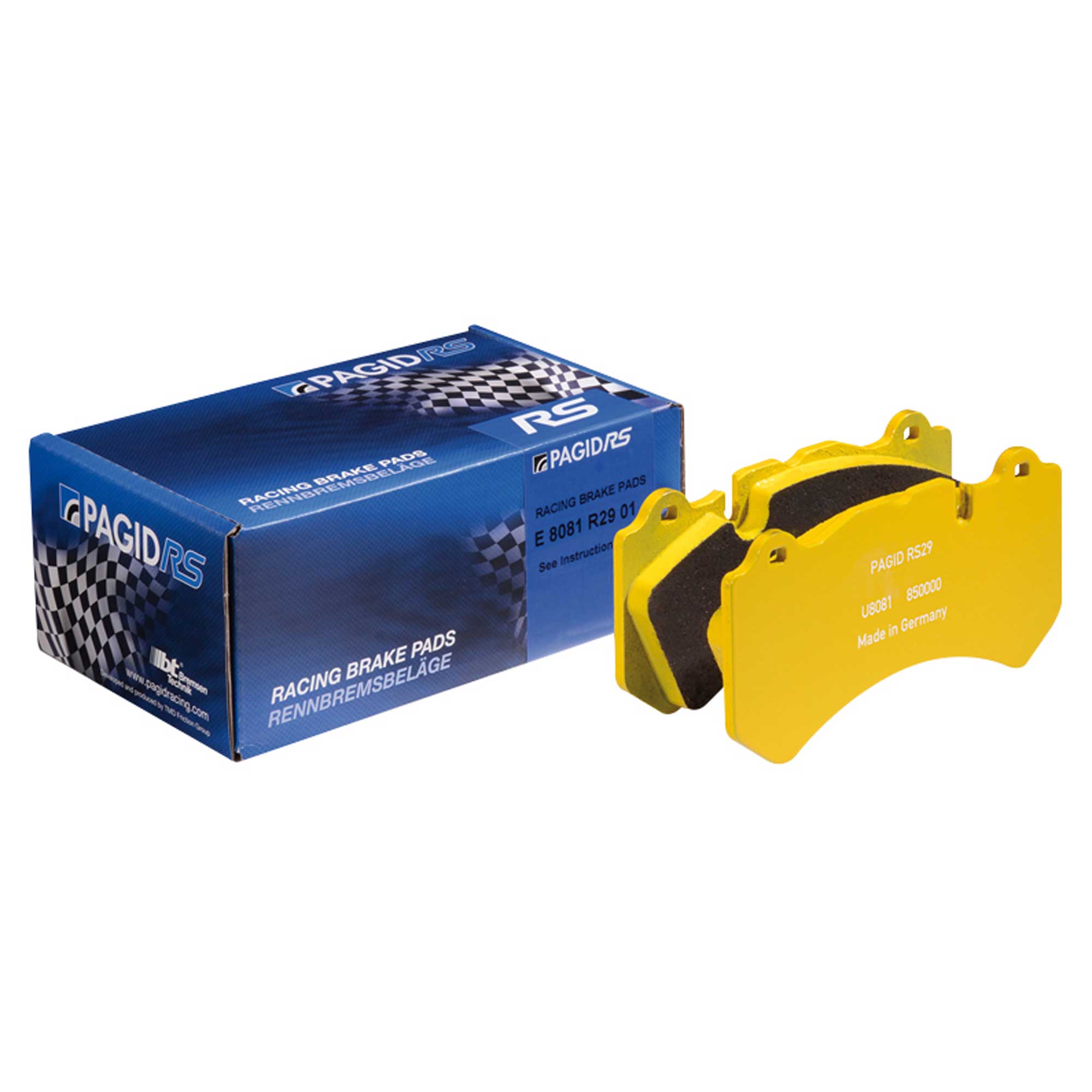 Plaquettes de Frein Arrière  Pagid RSL (Jaune) pour BMW 1 F20 M135i xDrive 320cv