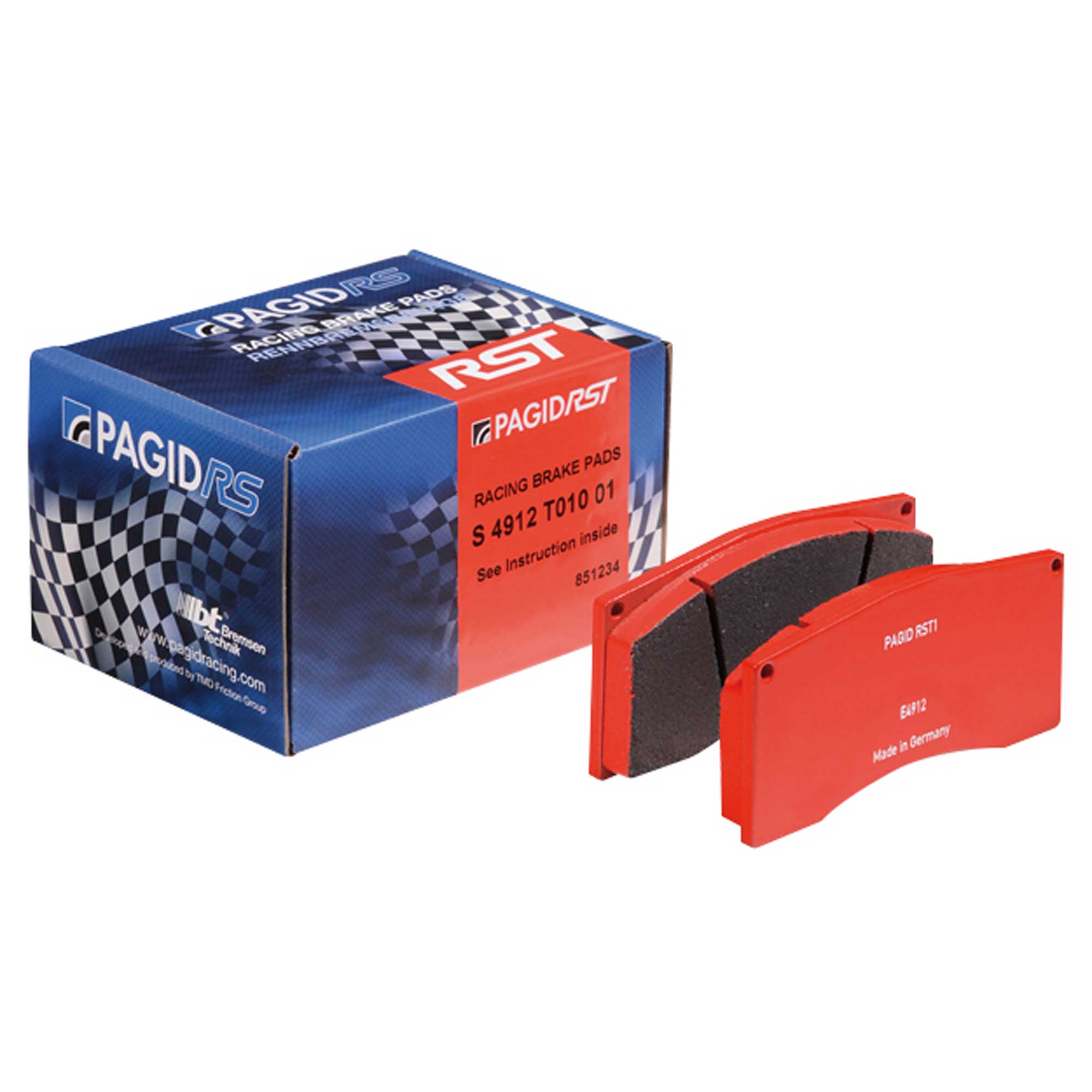 Bremsbeläge Vorne  Pagid RST (Rot) für BMW 3 Décapotable (E93)  M3 420ps