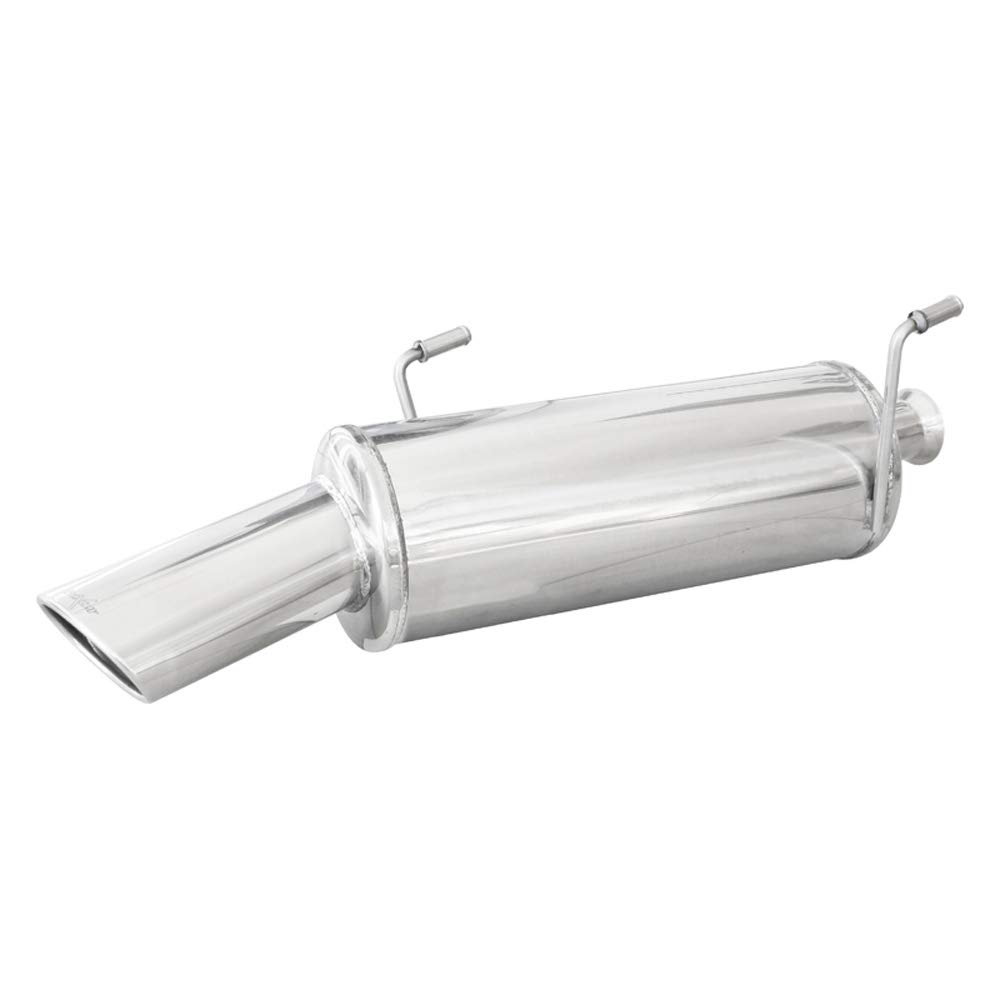 Image of Endschalldämpfer Inoxcar 120x80 Oval für PEUGEOT 206 SW (2E/K) 1.4 75ps