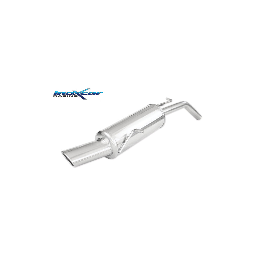 Image of Endschalldämpfer Inoxcar 120x80 Oval für PEUGEOT 207 SW (WK_) 1.4 16V 95ps