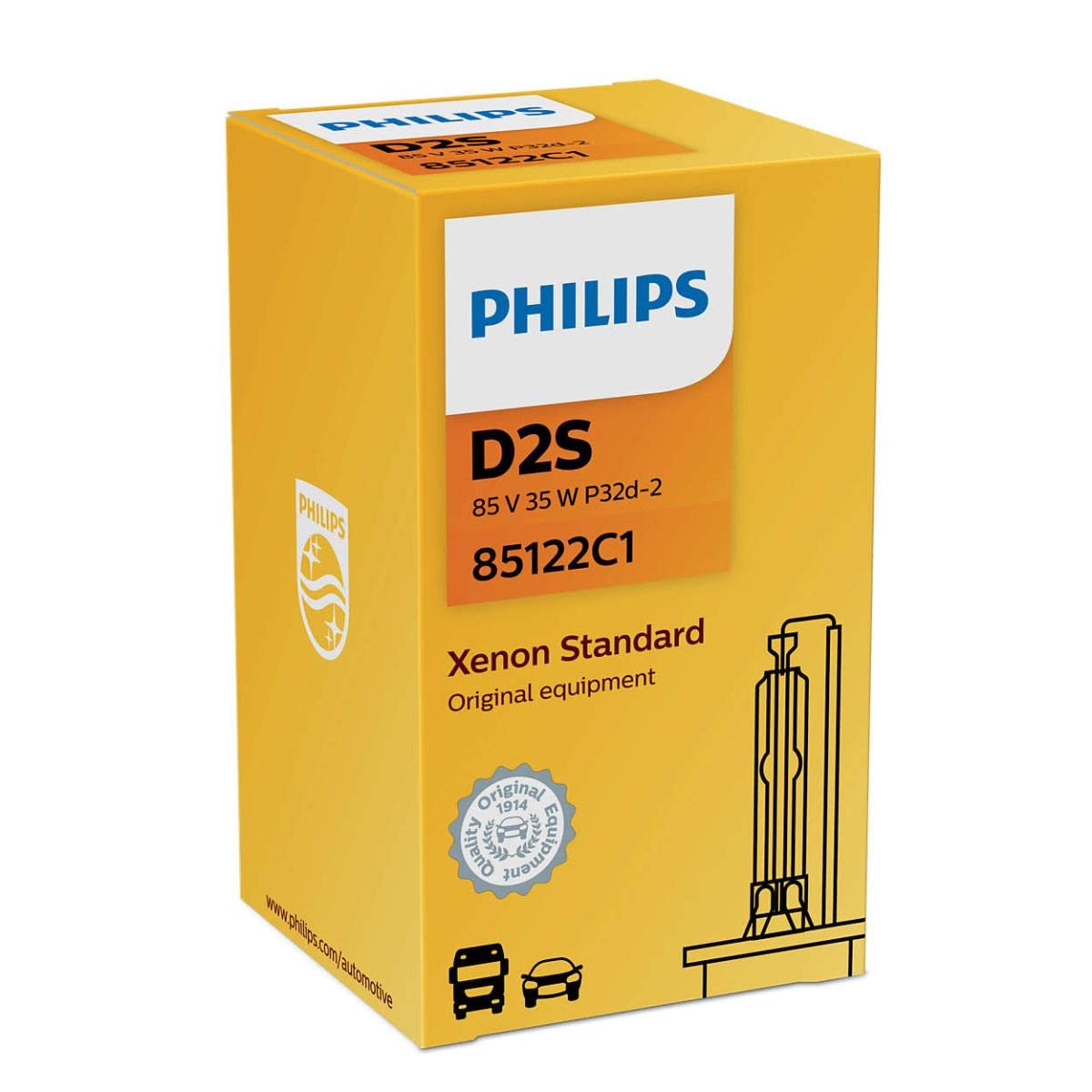 Image of Xenon Birne Philips Xenon Vision D2S