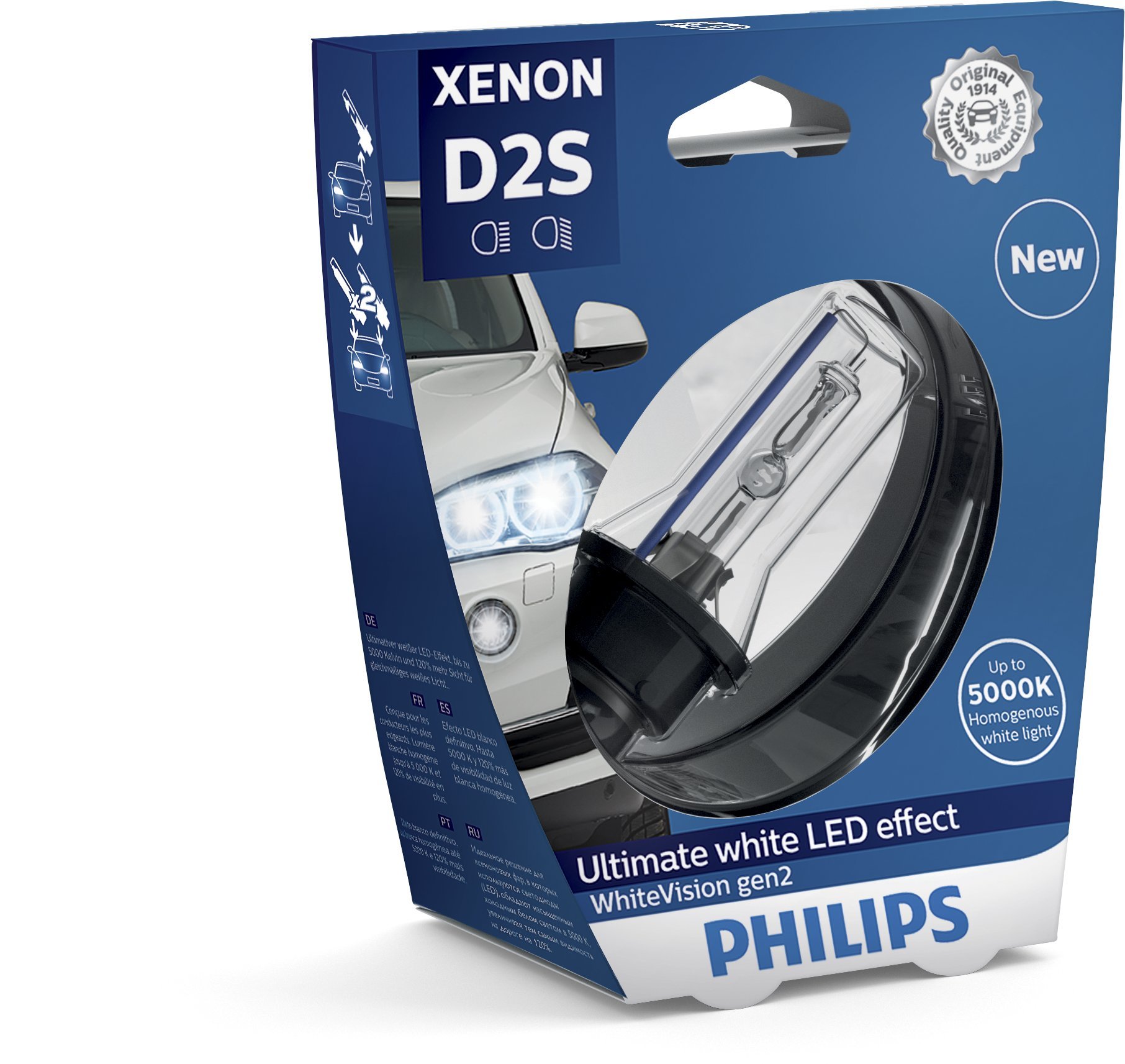Image of Xenon Birne Philips Xenon WhiteVision gen2 D2S