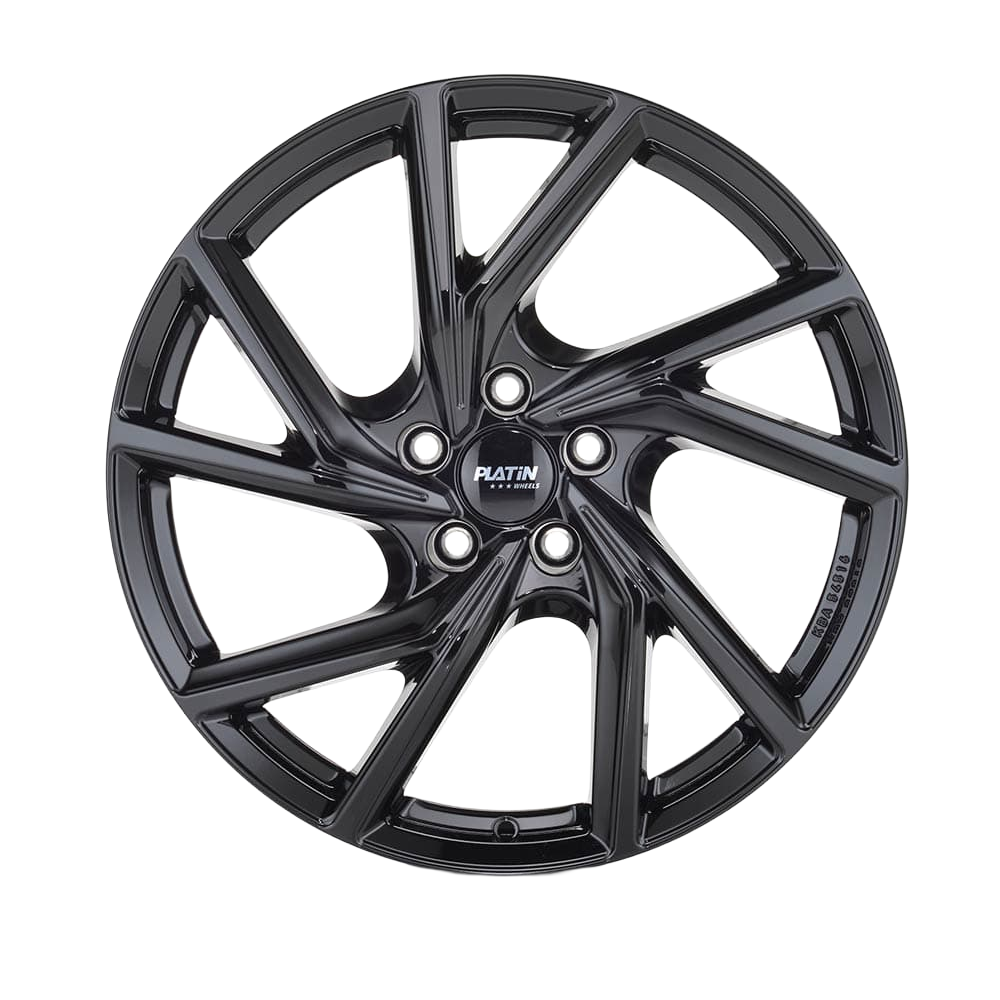 Platin P107 7.0x19 5x114.3 ET45 DIAMANT-SCHWARZ Felgen