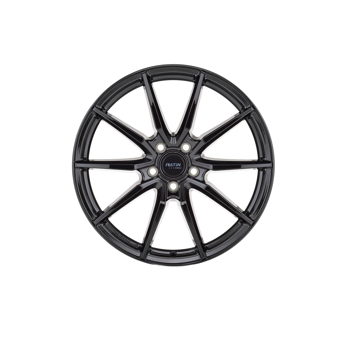 Felgen Platin P109 8.0x18 5x112 ET39 Glossy Black