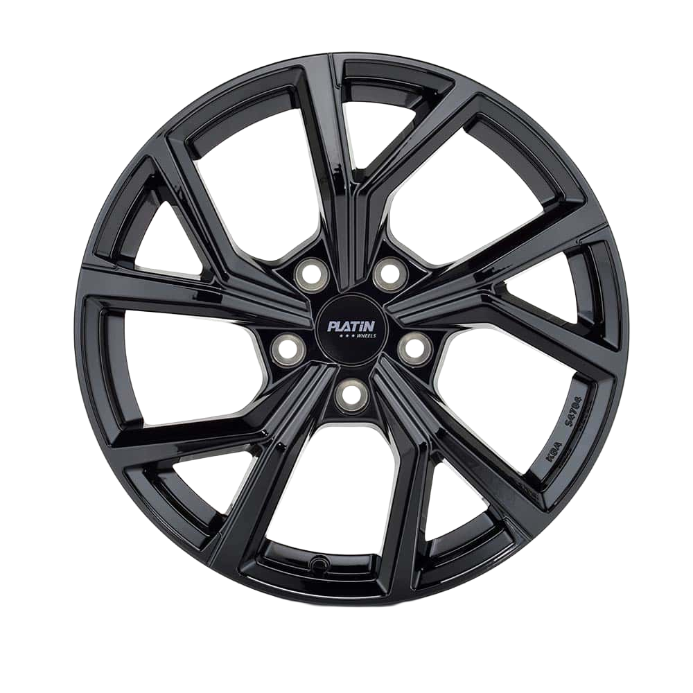 Felgen Platin P115 6.5x16 5x112 ET46 Black Shiny