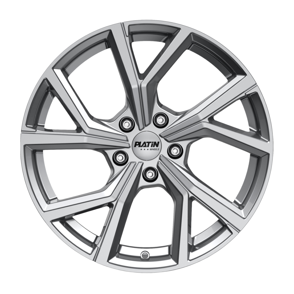 Felgen Platin P115 7.5x18 5x108 ET44 Satin Silver