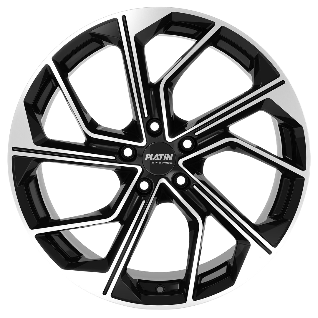 Image of Felgen Platin P116 8.0x18 5x112 ET45 Black Polished