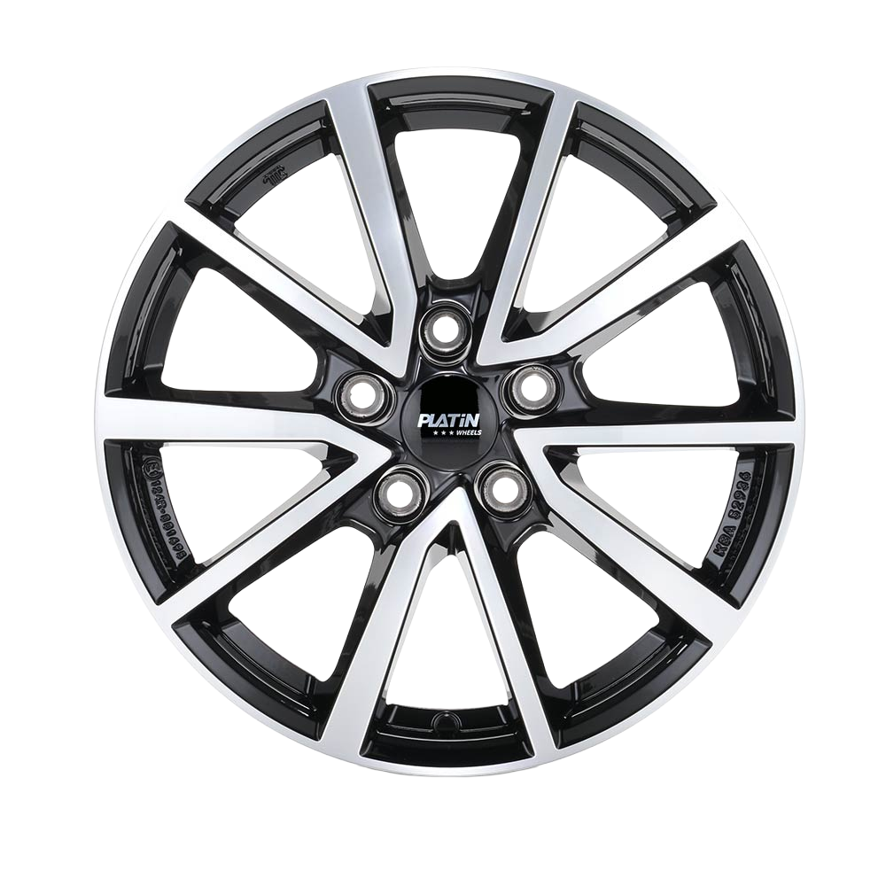 Felgen Platin P95 7.0x17 5x112 ET40 D-schwarz Fr.pol