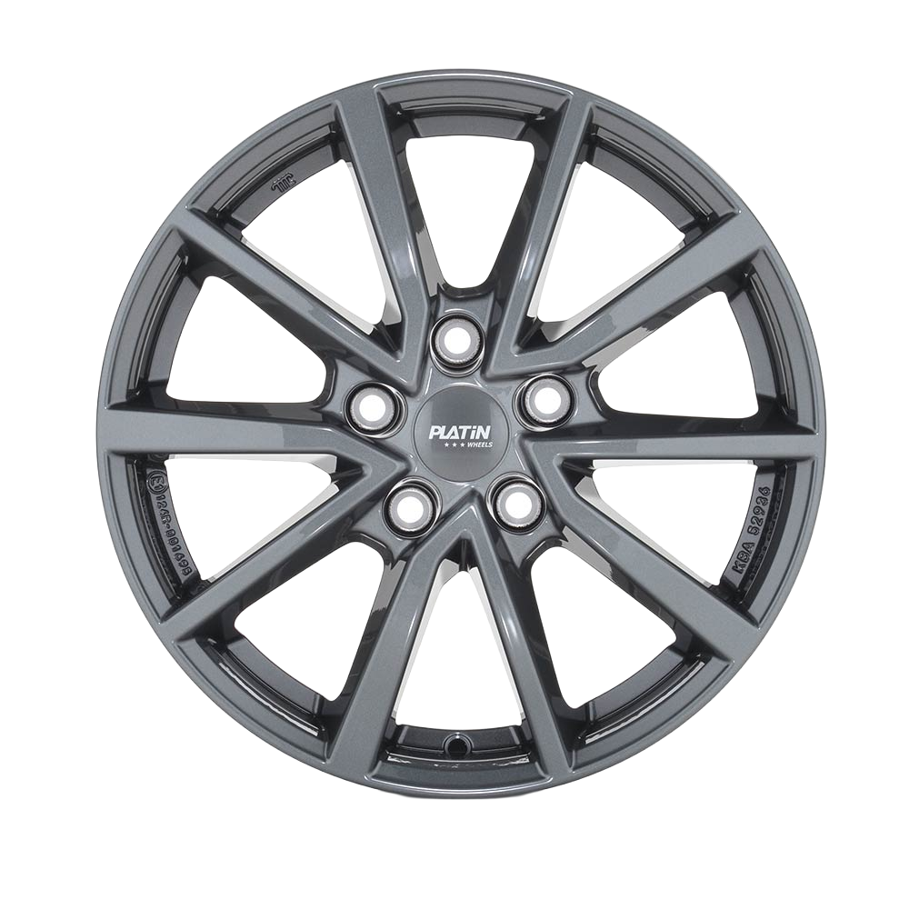 Felgen Platin P95 7.0x17 5x114.3 ET35 Dark Grey
