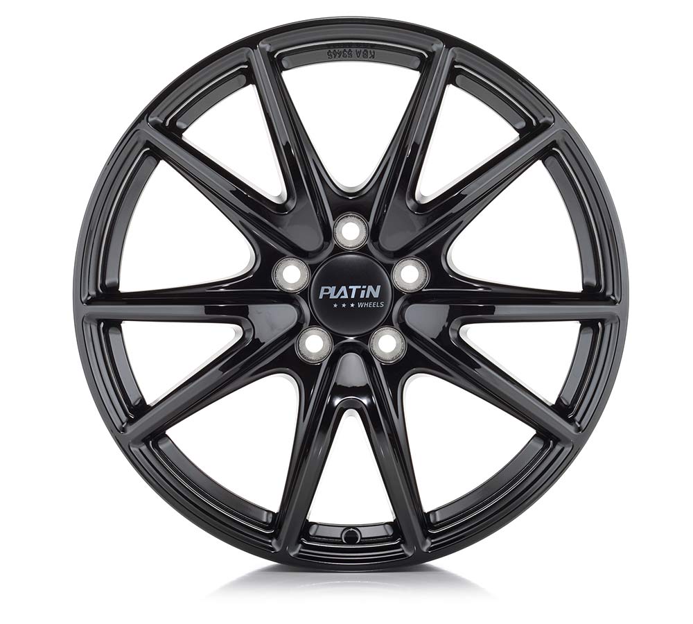 Felgen Platin P99 7.0x17 5x108 ET45 Jetblack