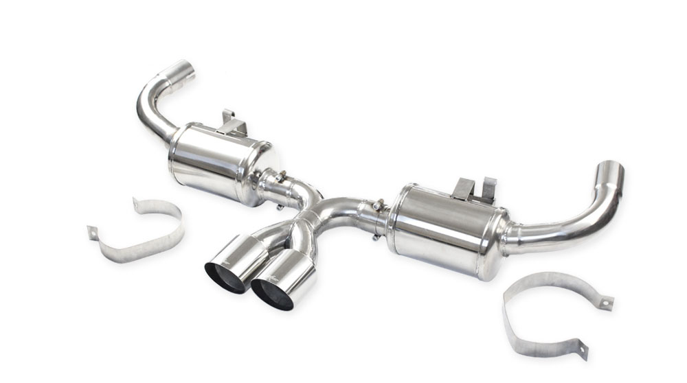 Image of Endschalldämpfer Inoxcar 2x90mm Racing