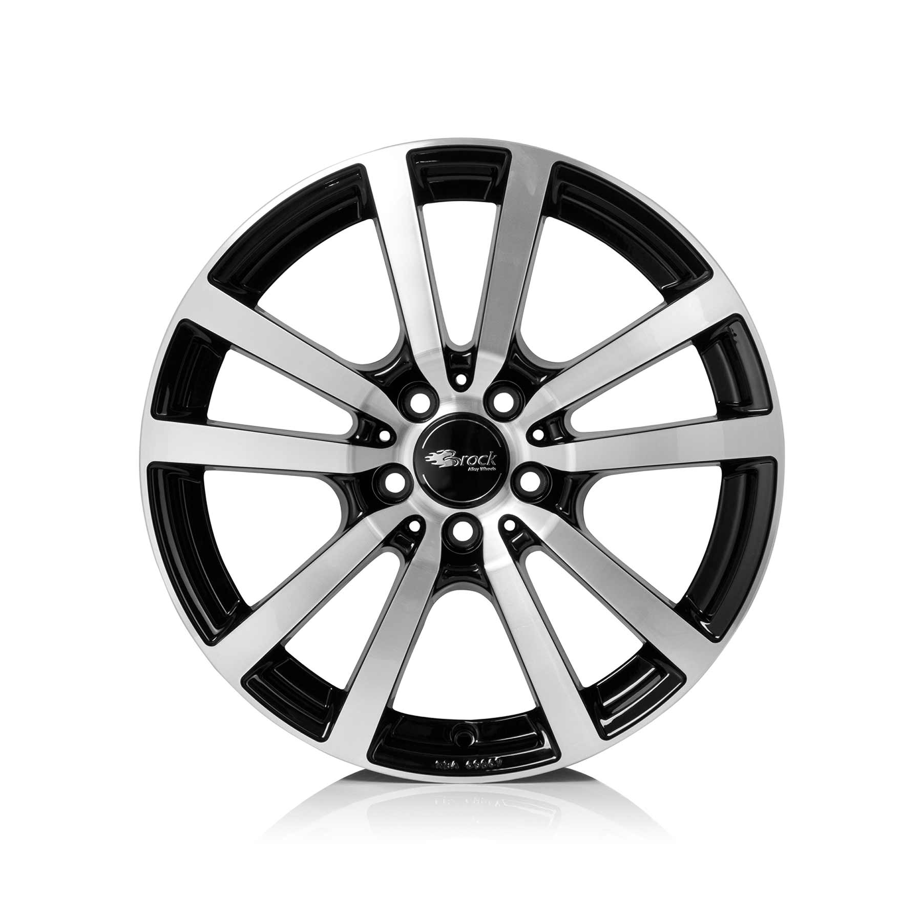 Felgen RC Design RC25 8.5x19 5x120 ET45 Schwarz Glanz Voll-poliert