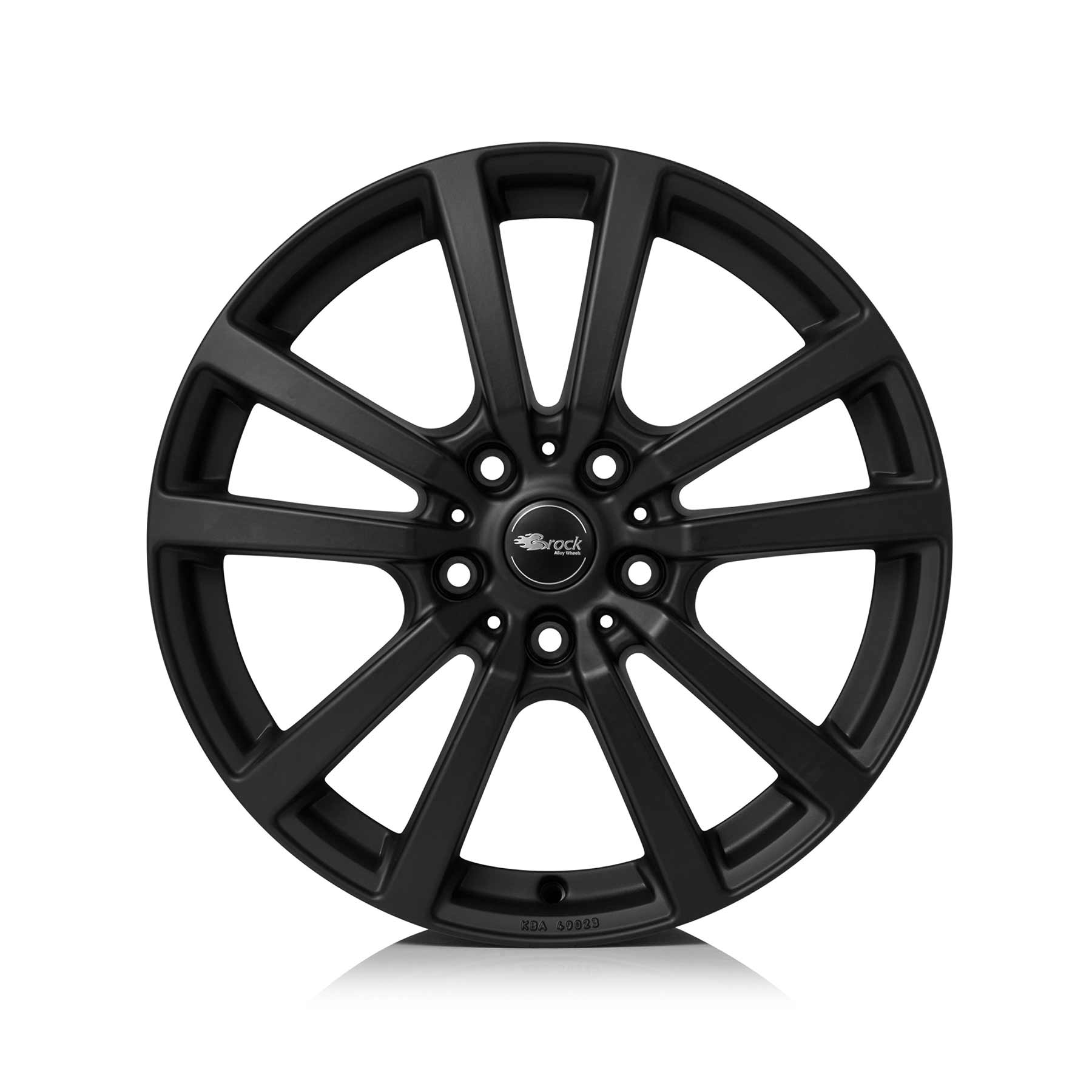 RC Design RC25 8.0x18 5x108 ET43 Schwarz Klar Matt Felgen