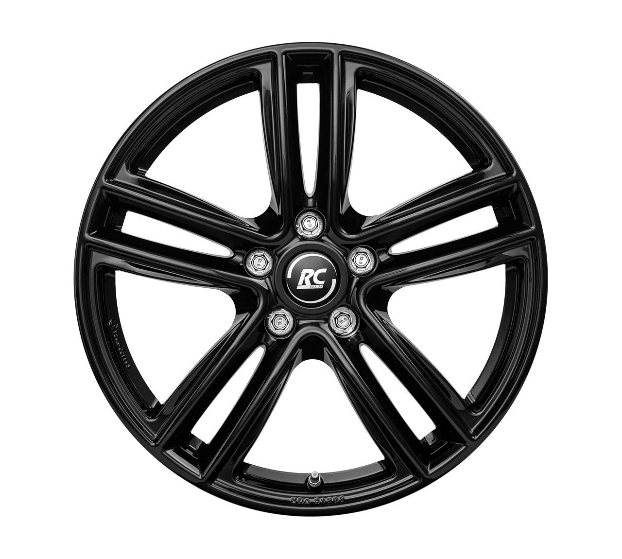 RC Design RC27 8.0x18 5x112 ET15 Schwarz Glanz Felgen