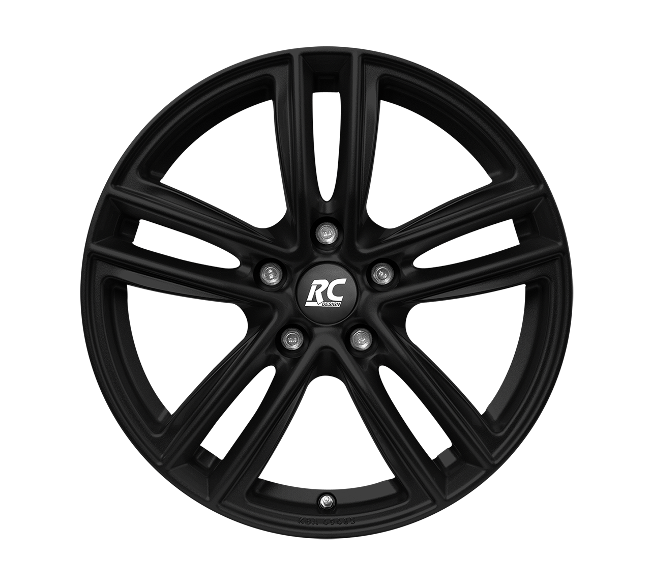Felgen RC Design RC27 6.0x16 5x108 ET44 Schwarz Klar Matt
