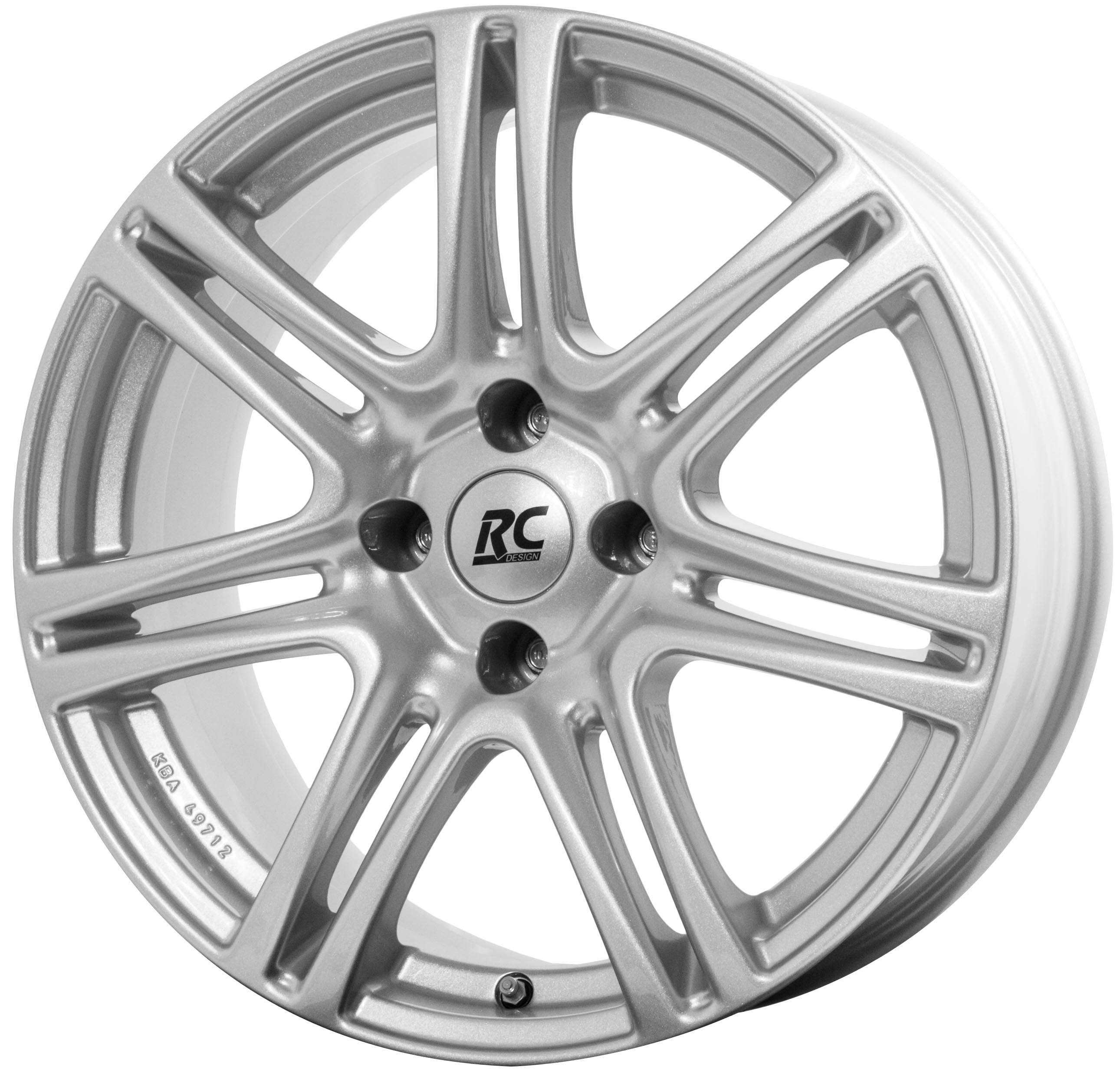 Felgen RC Design RC28 7.5x17 5x114.3 ET35 Kristallsilber