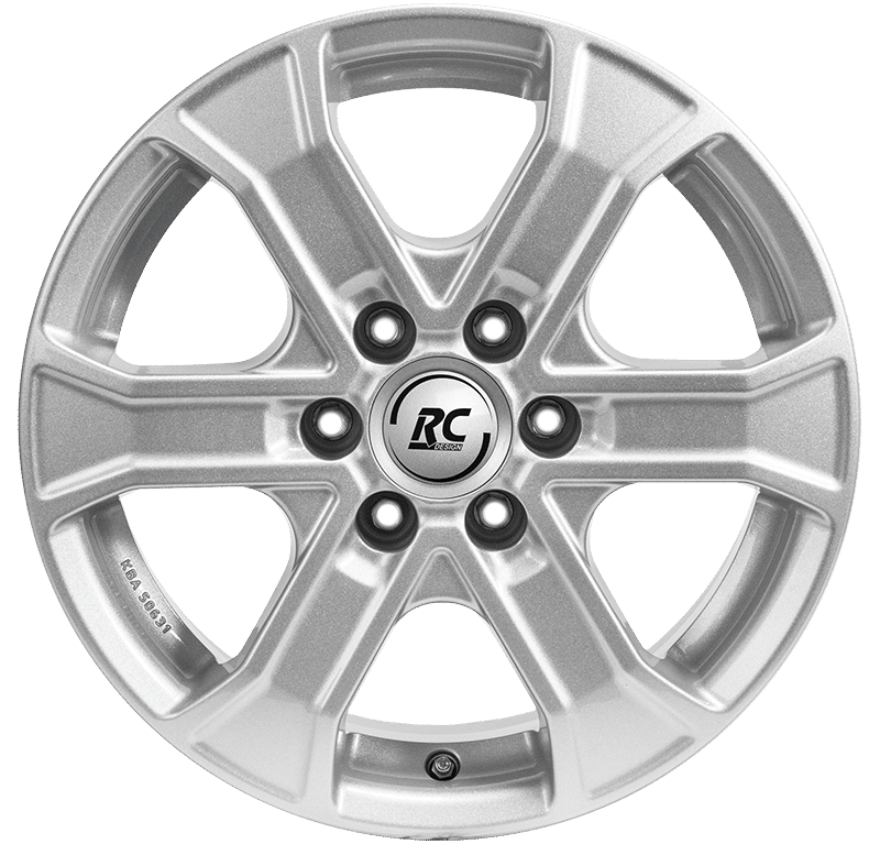 Felgen RC Design RC31 7.0x17 6x139.7 ET35 Kristallsilber