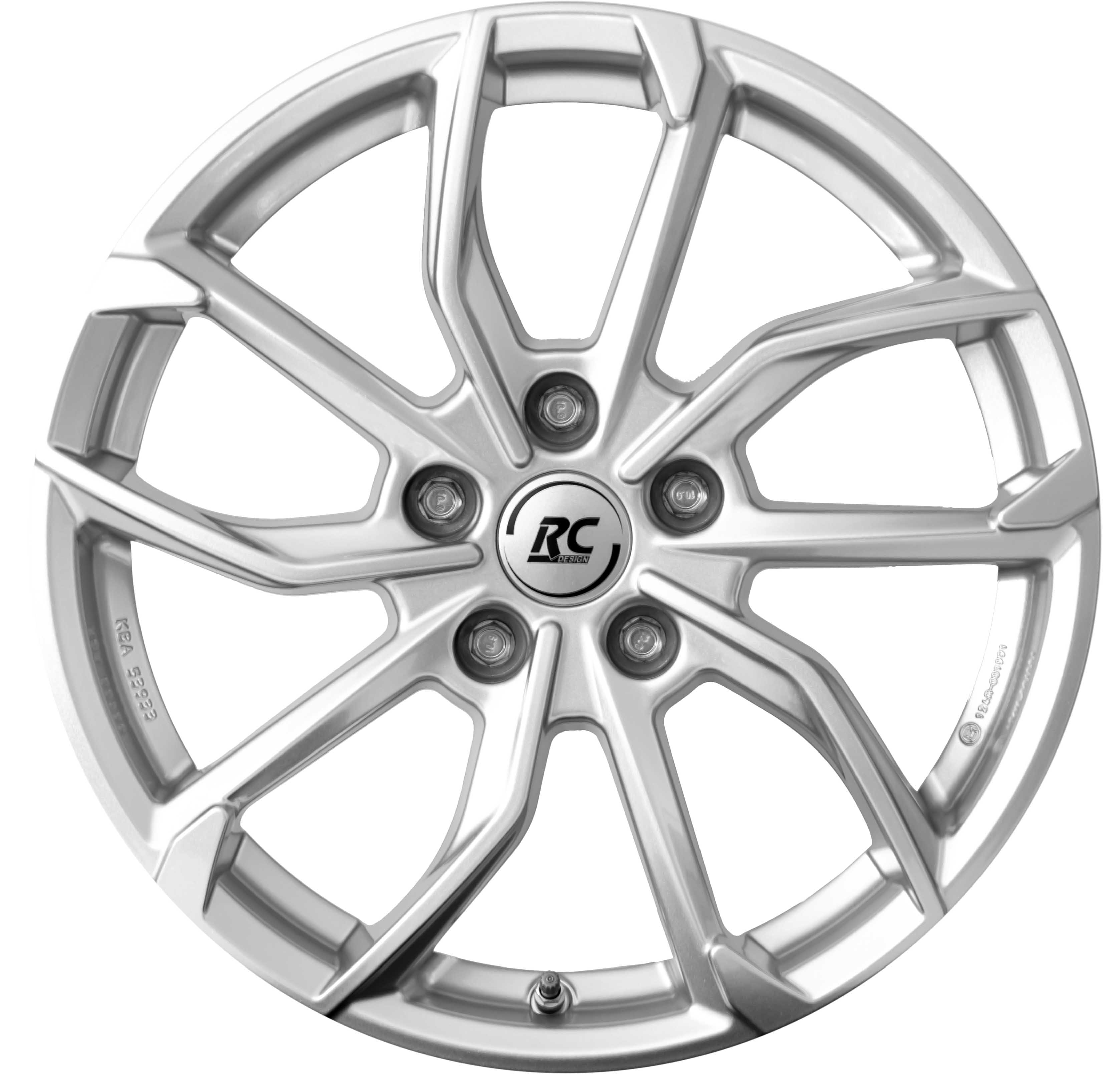 RC Design RC34 7.5x19 5x112 ET48 Kristallsilber Felgen