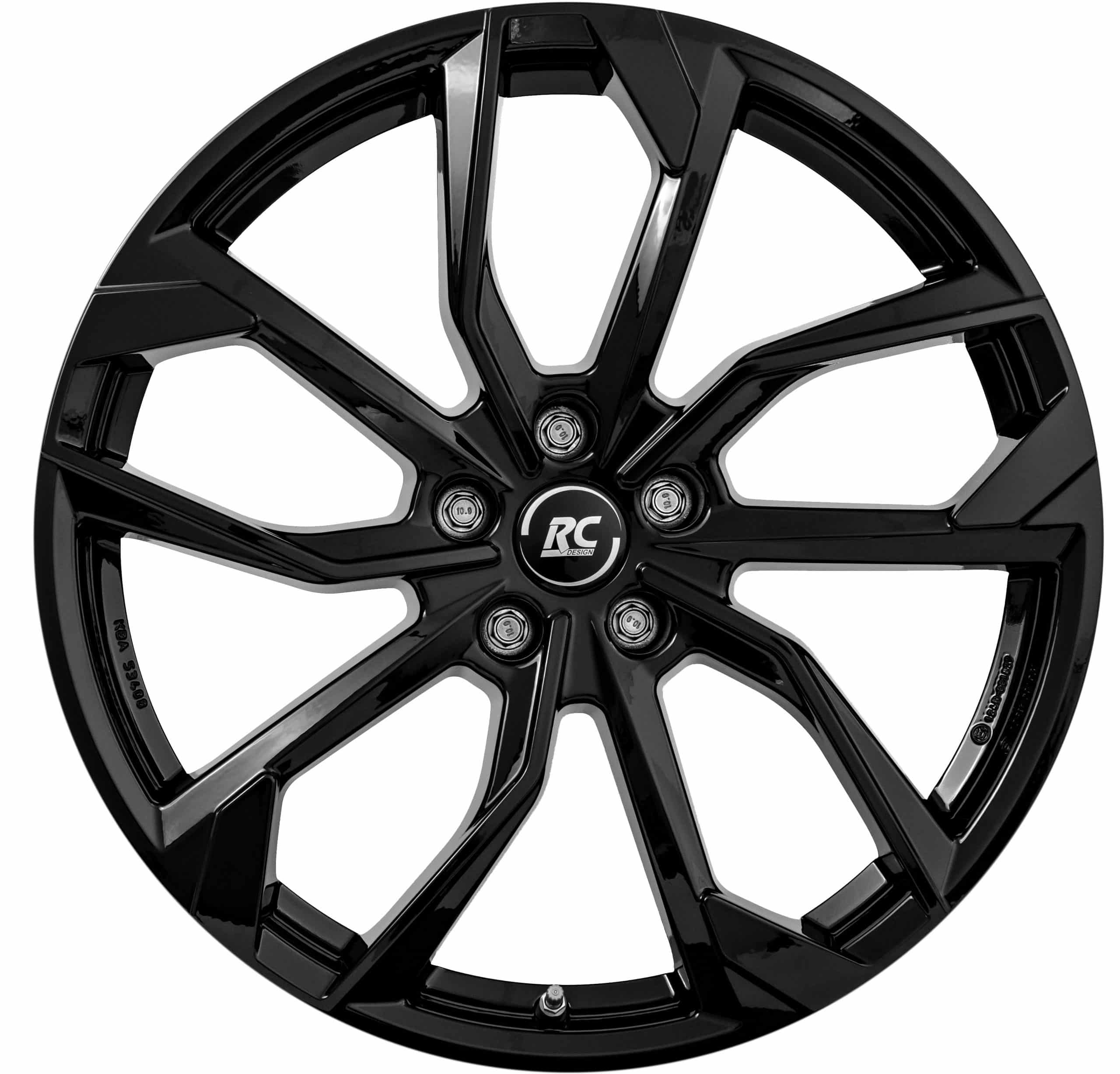RC Design RC34 Felge 8.5x20 5x112 ET37 Schwarz Glanz