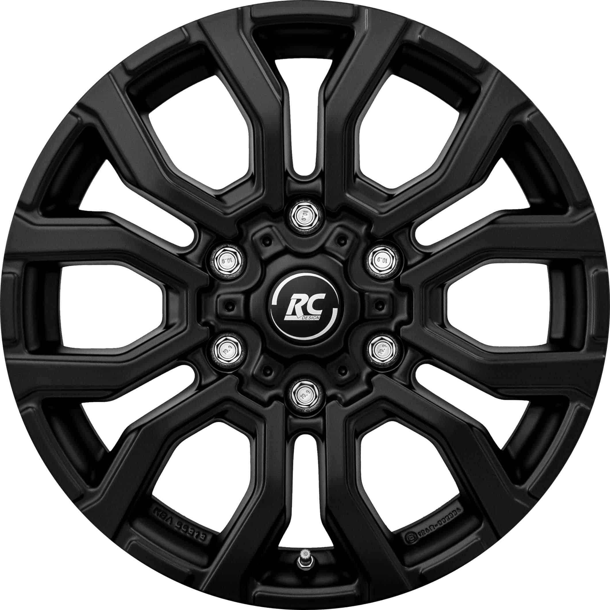 RC Design RC35 6.5x17 6x130 ET62 Satin Black Matt Felgen
