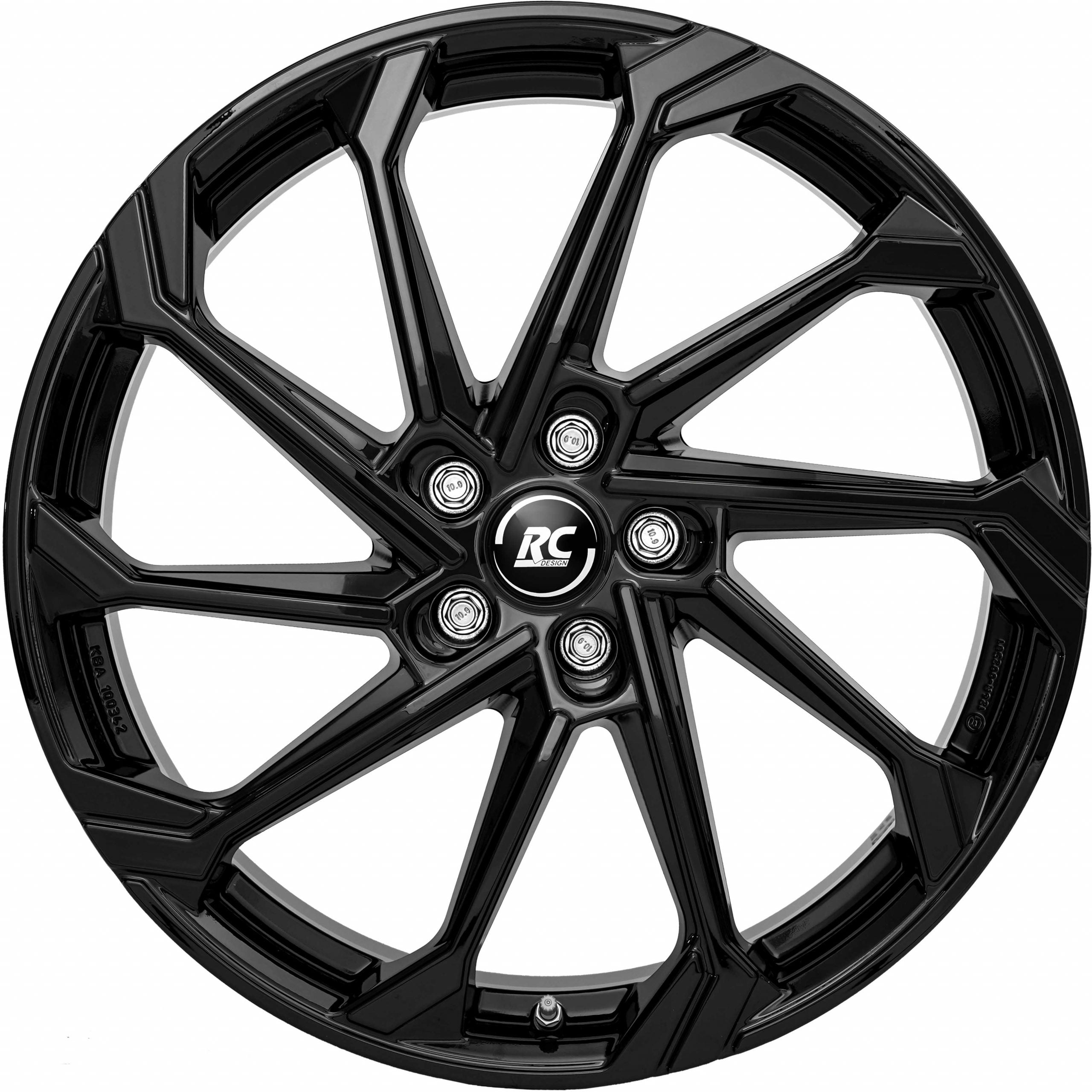RC Design RC36 8.0x20 5x112 ET46 Schwarz Glanz Felgen