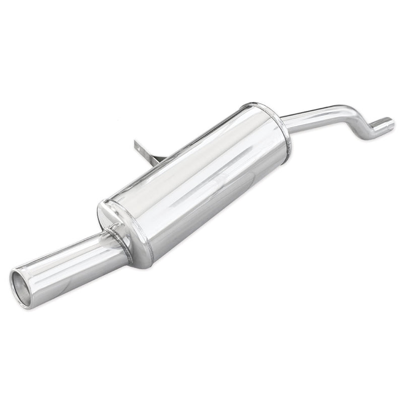Image of Endschalldämpfer Inoxcar 80mm Rolled für RENAULT CLIO III (BR0/1, CR0/1) 1.2 16V (BR0P, CR0P) 101ps