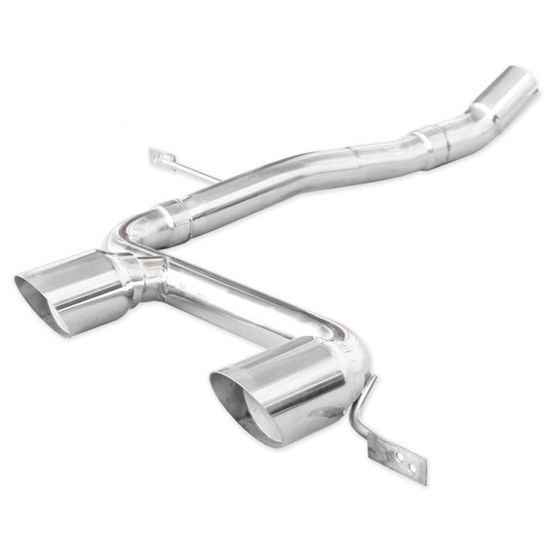 Image of Endschalldämpfer-Ersatzrohr Inoxcar 2x80mm Racing Look