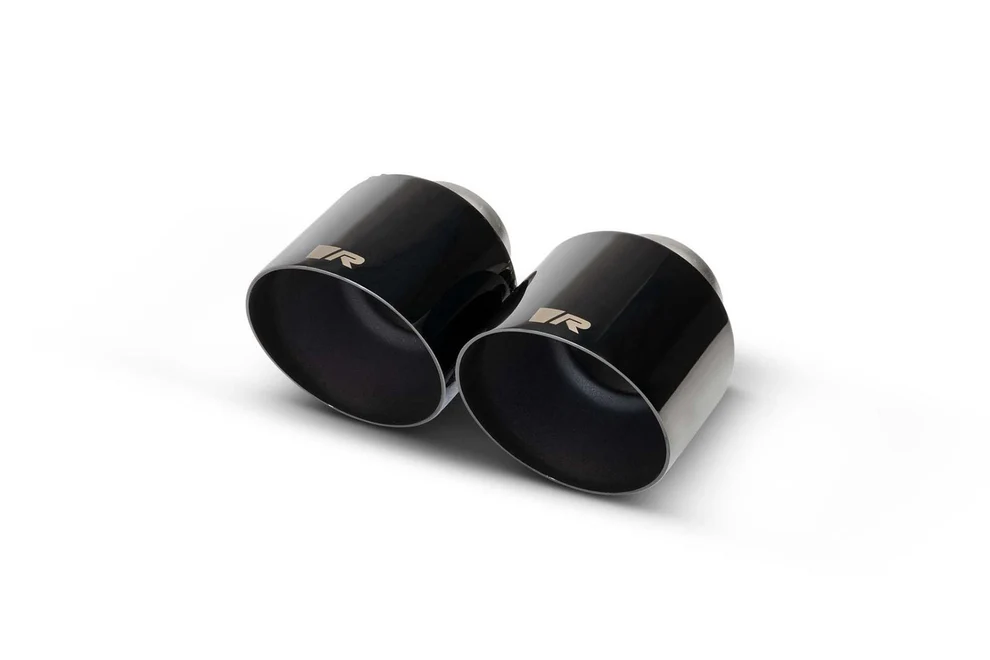 Image of OPF-Back Remus 2.75" Black Chrome Angled 115mm