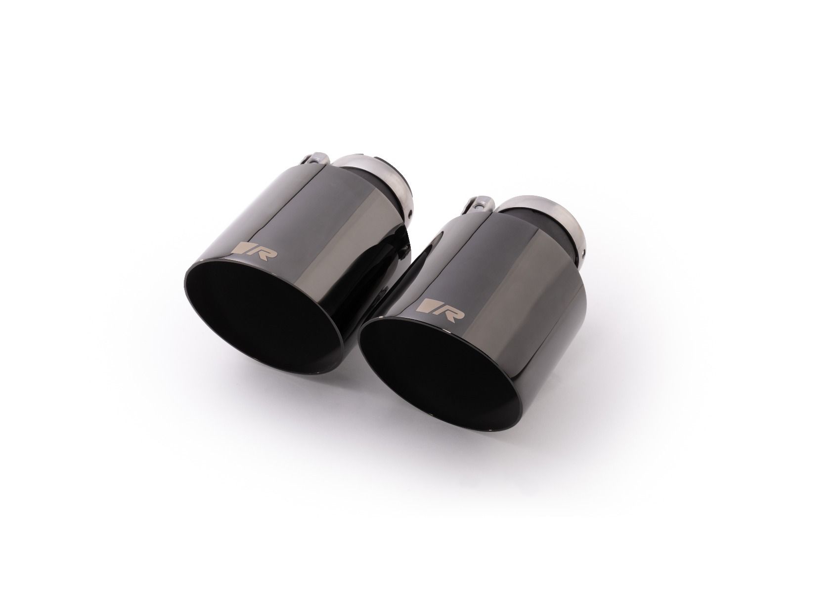 Image of OPF-Back Remus 2.75" Black Chrome Angled 115mm für VW GOLF VIII (CD1, DA1) 2.0 GTI 245ps
