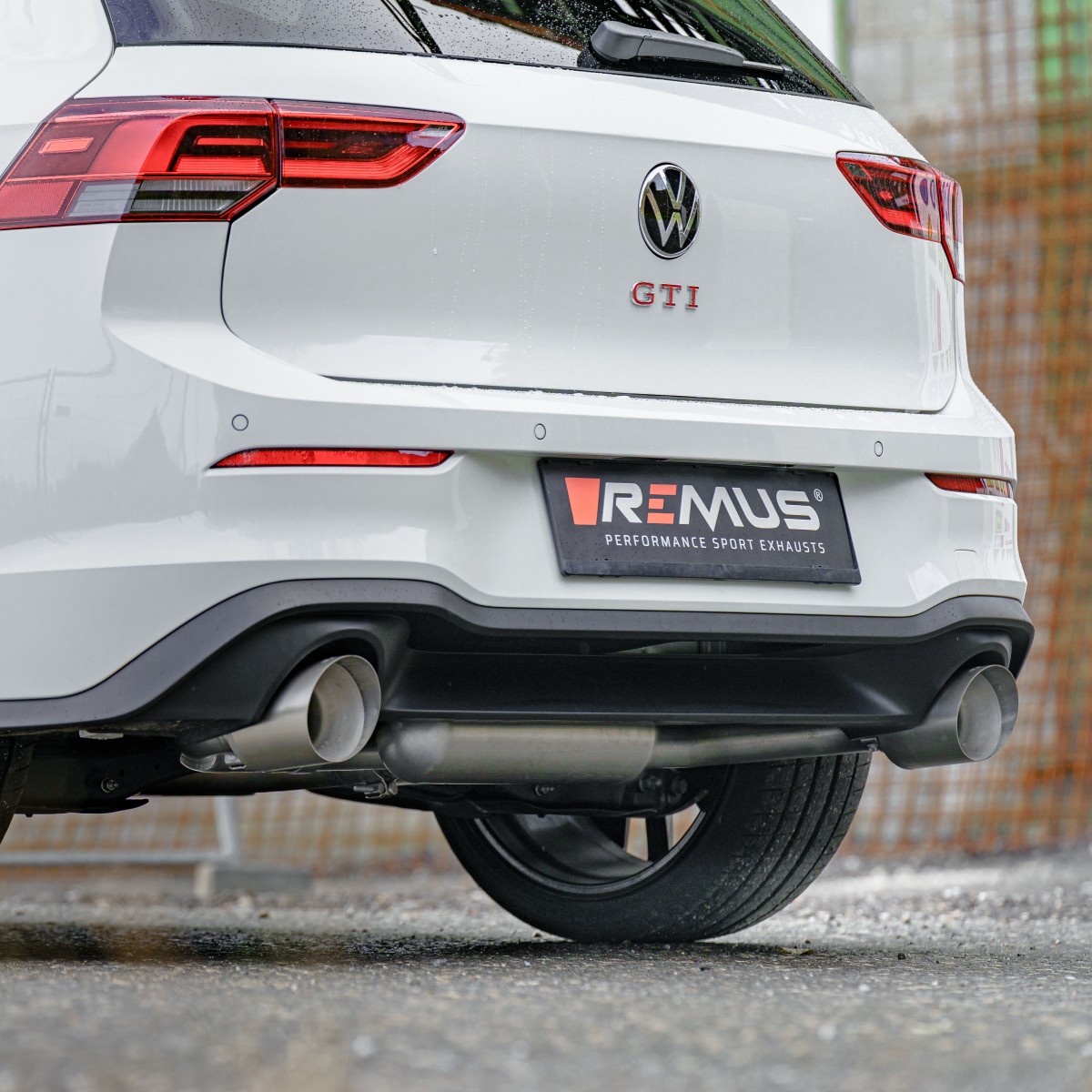 Image of OPF-Back Remus 70 Chrome Angled 115mm