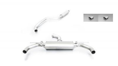 Image of Cat-Back Remus 2.75" 142x72 mm für SEAT LEON (5F1) 2.0 Cupra 300ps