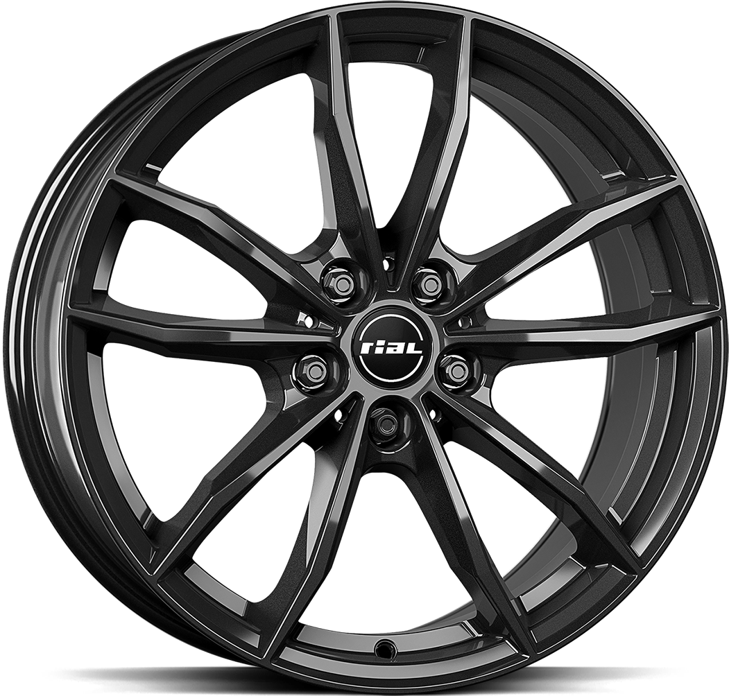 Felgen RIAL X12 7.0x16 5x112 ET47 Diamond-black