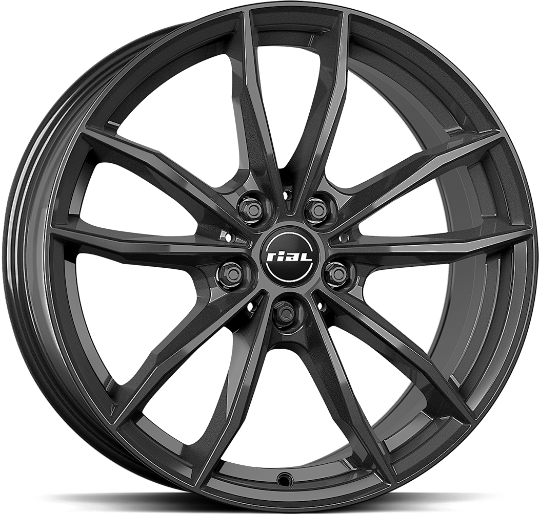 Image of RIAL X12X 9.0x20 5x114.3 ET34 steel-grey matt Felgen