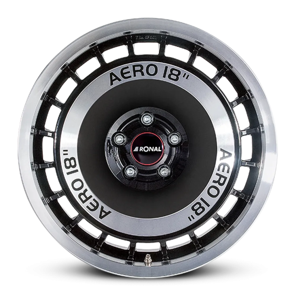 Felgen Ronal R50 AERO 8.0x18 5x112 ET35 Schwarz Frontkopiert