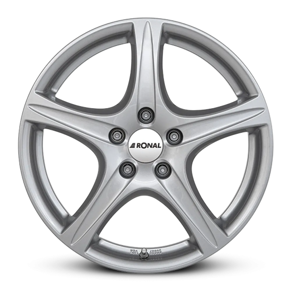 Ronal R56 7.5x19 5x105 ET40 KRISTALLSILBER Felgen