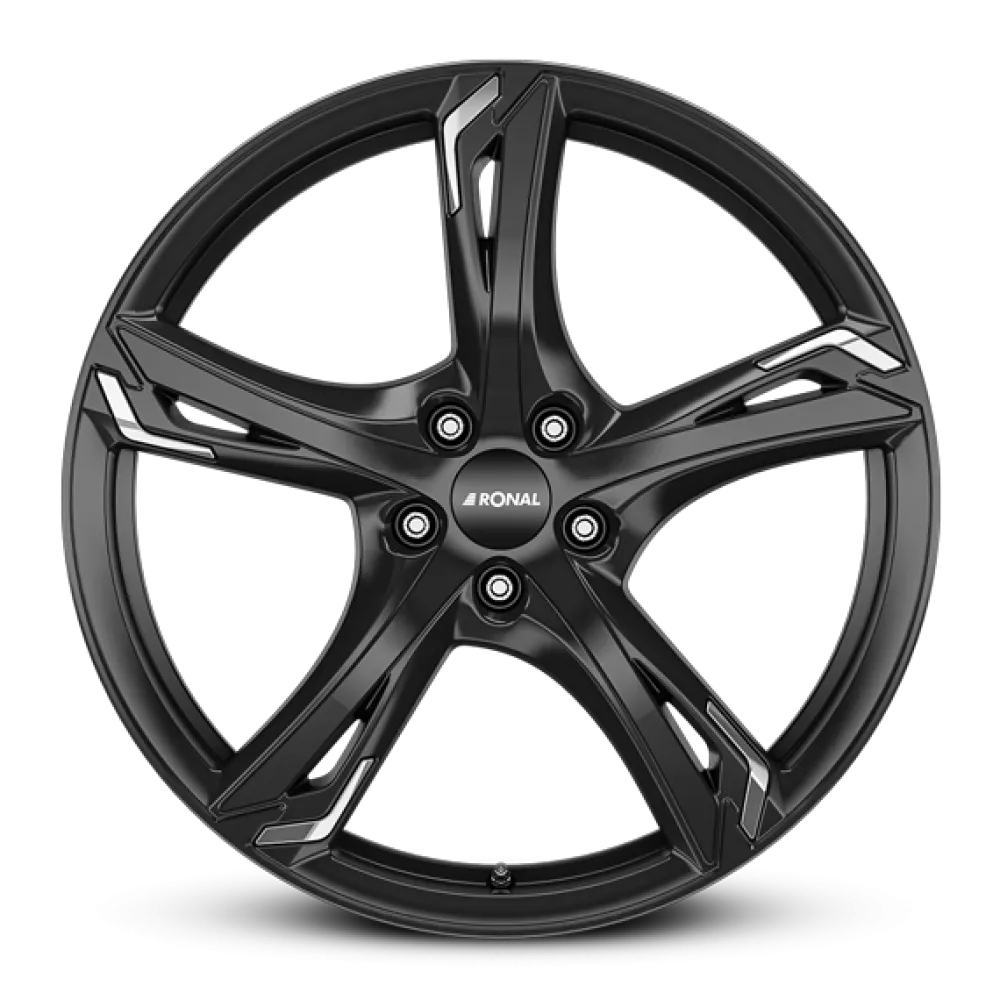 Felgen Ronal R62 Chrome 7.5x18 5x112 ET50 Jetblack