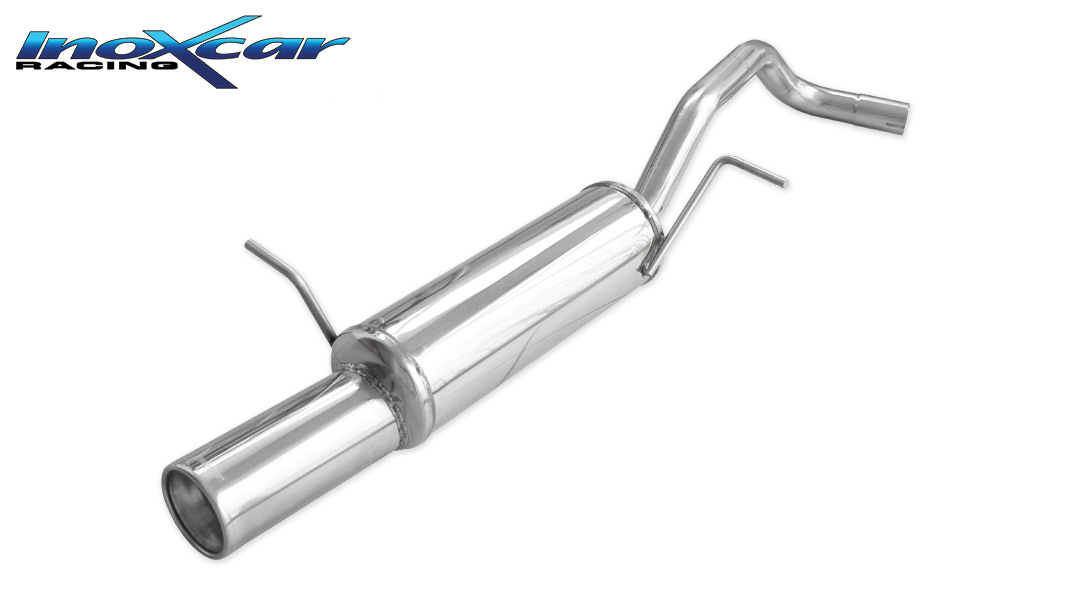 Endschalldämpfer Inoxcar  102mm Rolled für SEAT IBIZA III (6L1)  1.2 64ps