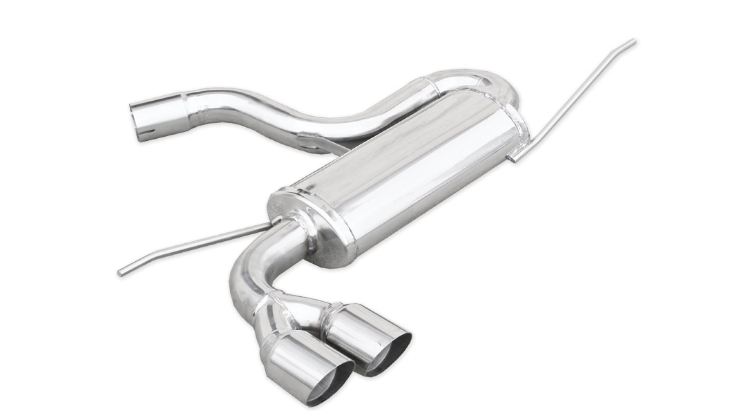 Endschalldämpfer Inoxcar  2x80mm Racing Angled