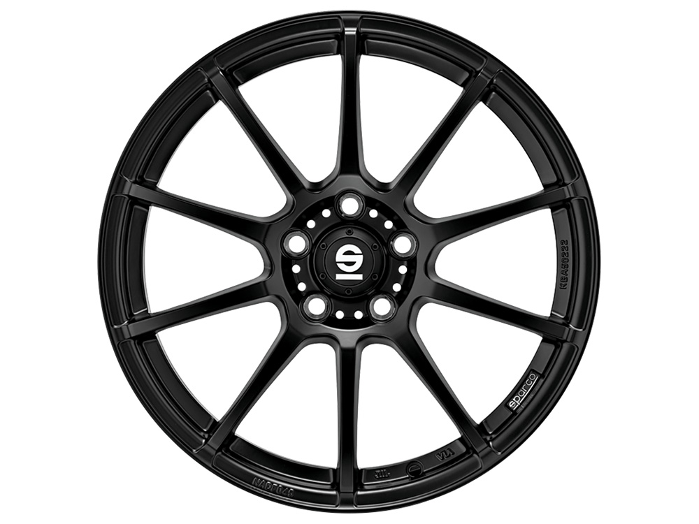 Sparco ASSETTO GARA 8.5x19 5x120 ET47 MATT BLACK Felgen