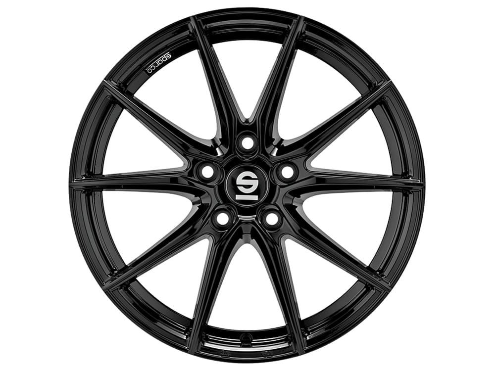 Image of Felgen Sparco DRS 8.0x18 5x100 ET35 Gloss Black