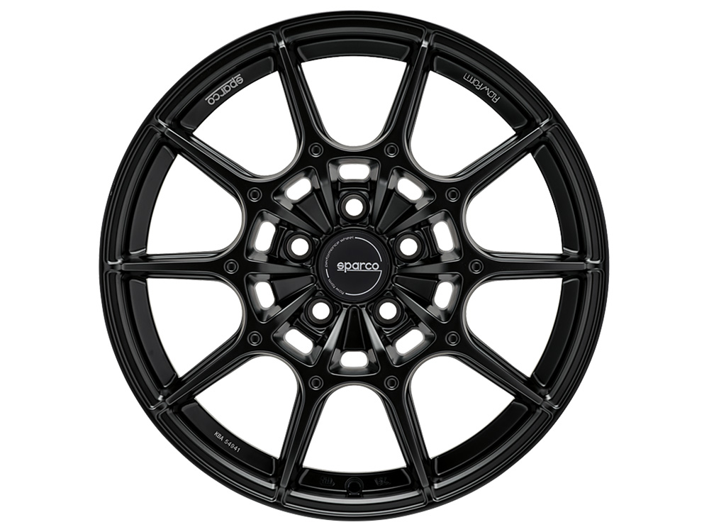 Sparco FF2 8.0x18 5x120 ET48 MATT BLACK Felgen